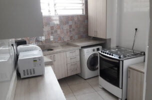 Apartamento a Venda no bairro José Menino em Santos – SP. 1 banheiro
