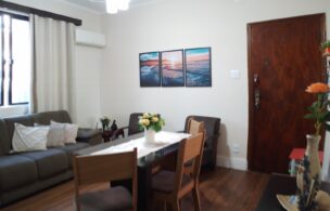 Apartamento Aparecida, Santos / SP – 2 dormitorios reformado