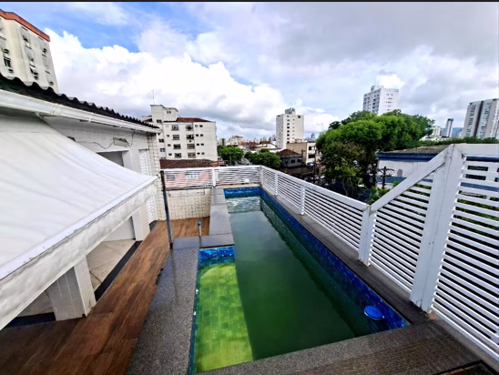 Amplo Sobrado Triplex com 3 suites, com lazer no bairro do Embaré . - foto 31