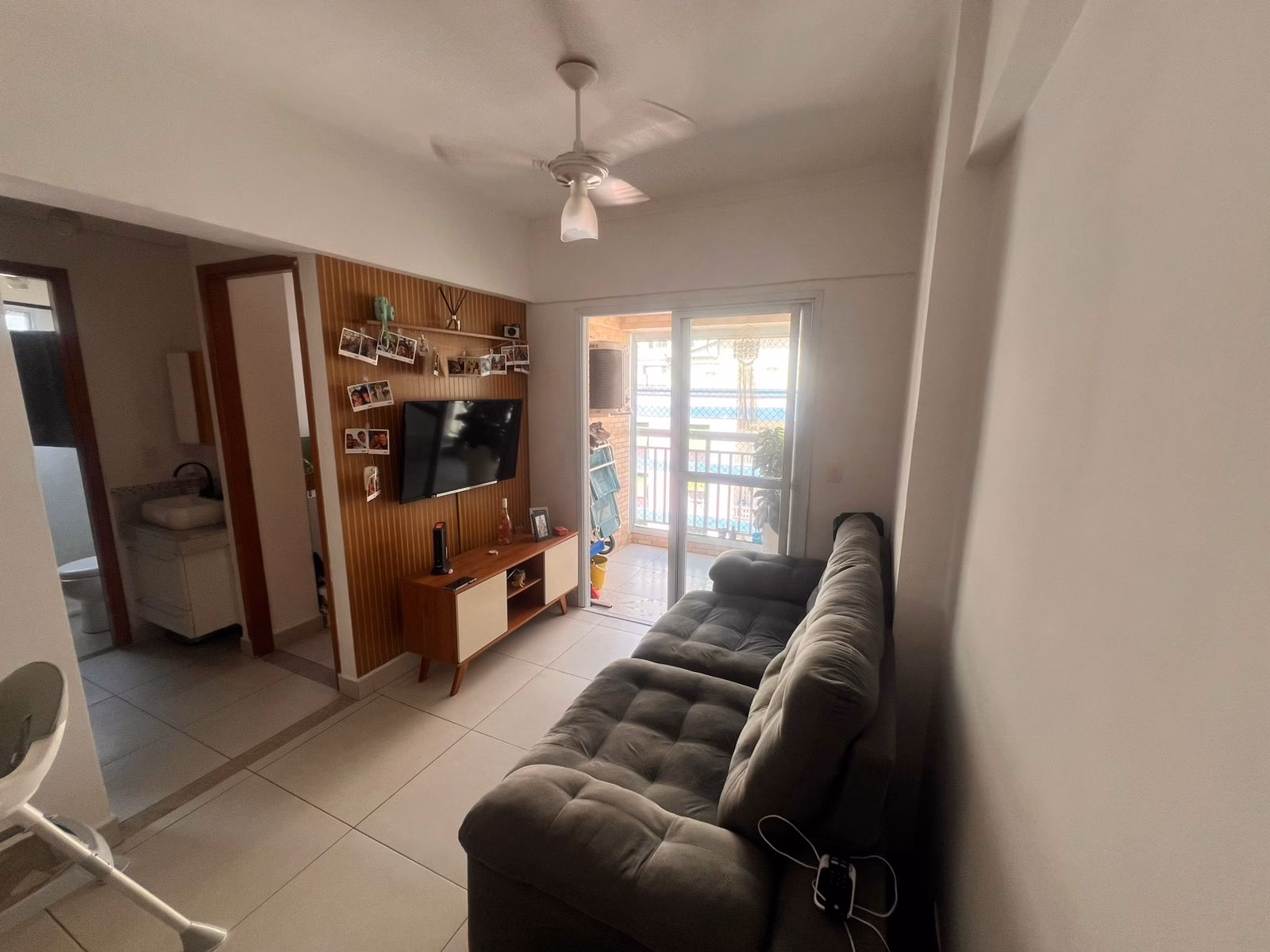 Apartamento Jose Menino 2 dormitorios com varanda, de frente proximo da praia - foto 2